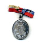 Preußen tragbare Erinnerungsmedaille 100 Jahre Thüringische Ulanen Regiment 6. – Bild 2