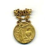 50 Jahre Dienstauszeichnung des Gest.v.Westf. Feuerwehr Verbande 25 Jan 1933