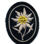 Ärmelabzeichen der Waffen SS für Gebirgsjäger