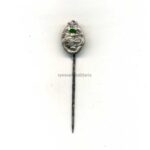 Miniatur Panzerkampfabzeichen Silber