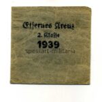 Tüte Eisernes Kreuz 2. Klasse 1939 Walter & Henlein, Gablonz an der Neiße
