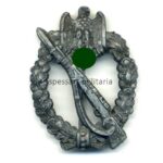 Infanterie Sturmabzeichen in Silber Hst. A ( Assmann)
